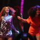 Beyoncé and Solange perform during day 2 of the 2014 Coachella Valley Music & Arts Festival April 12, 2014, in Indio, Calif.
Imeh Akpanudosen/Getty Images for Coachella